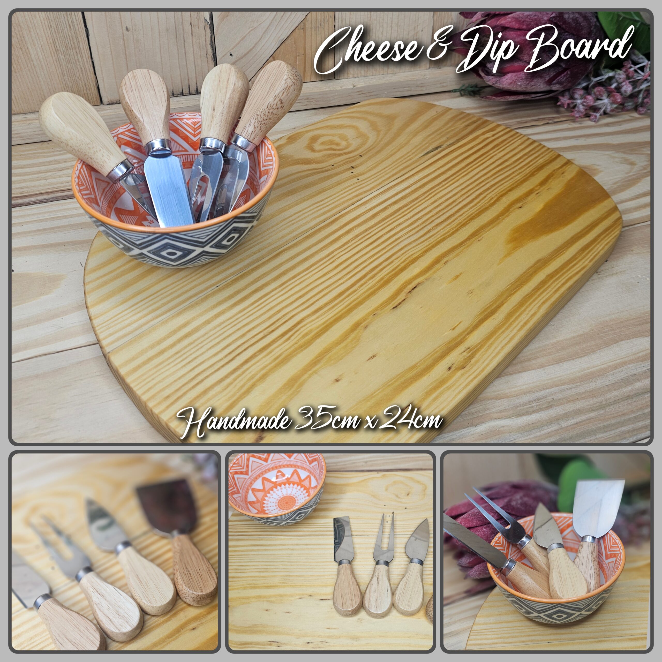 Cheese & Dip Board BU Wholesale