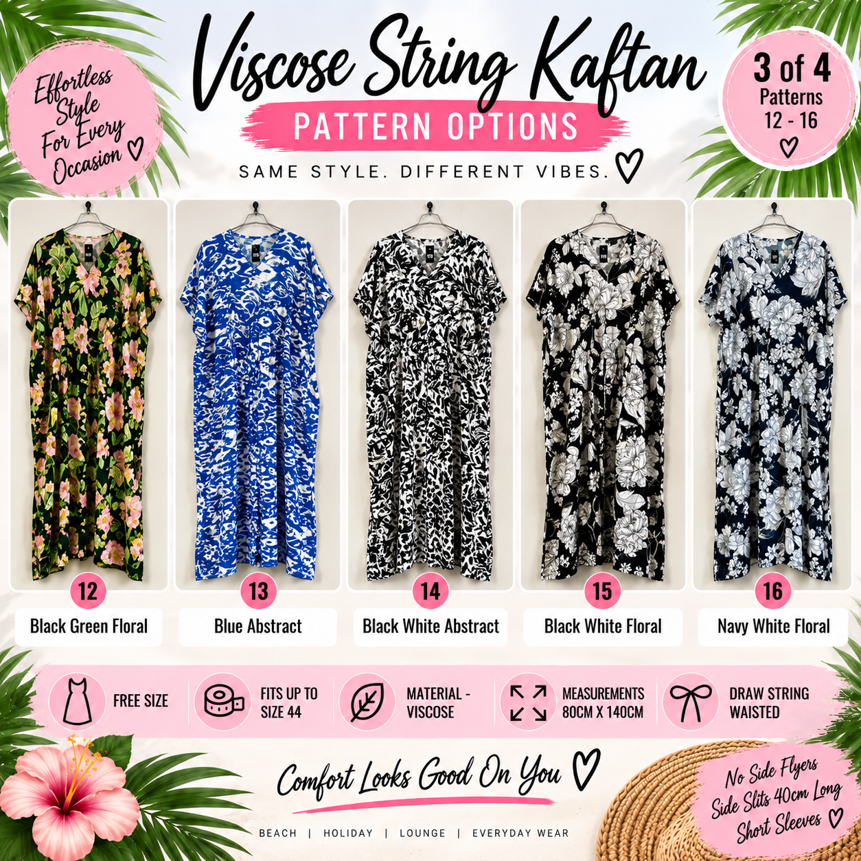 KM2409 Kaftan - Image 4