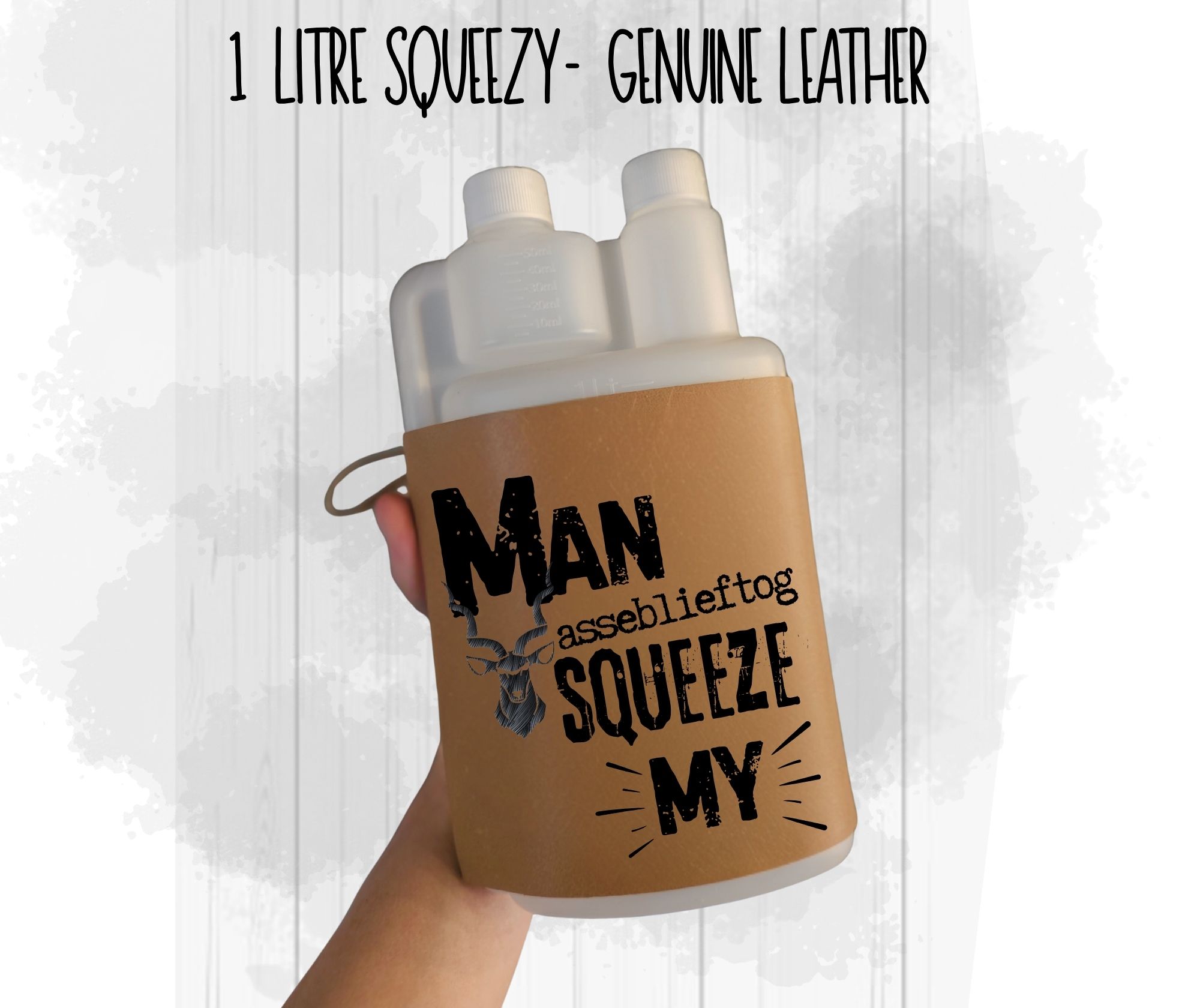 Leather Squeezy Bottle - 1L - Image 27