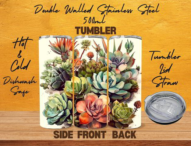 Succulent Tumbler - 500ml