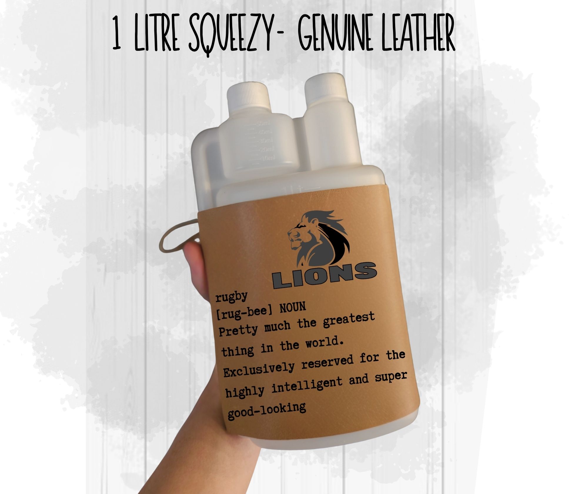 Leather Squeezy Bottle - 1L - Image 19
