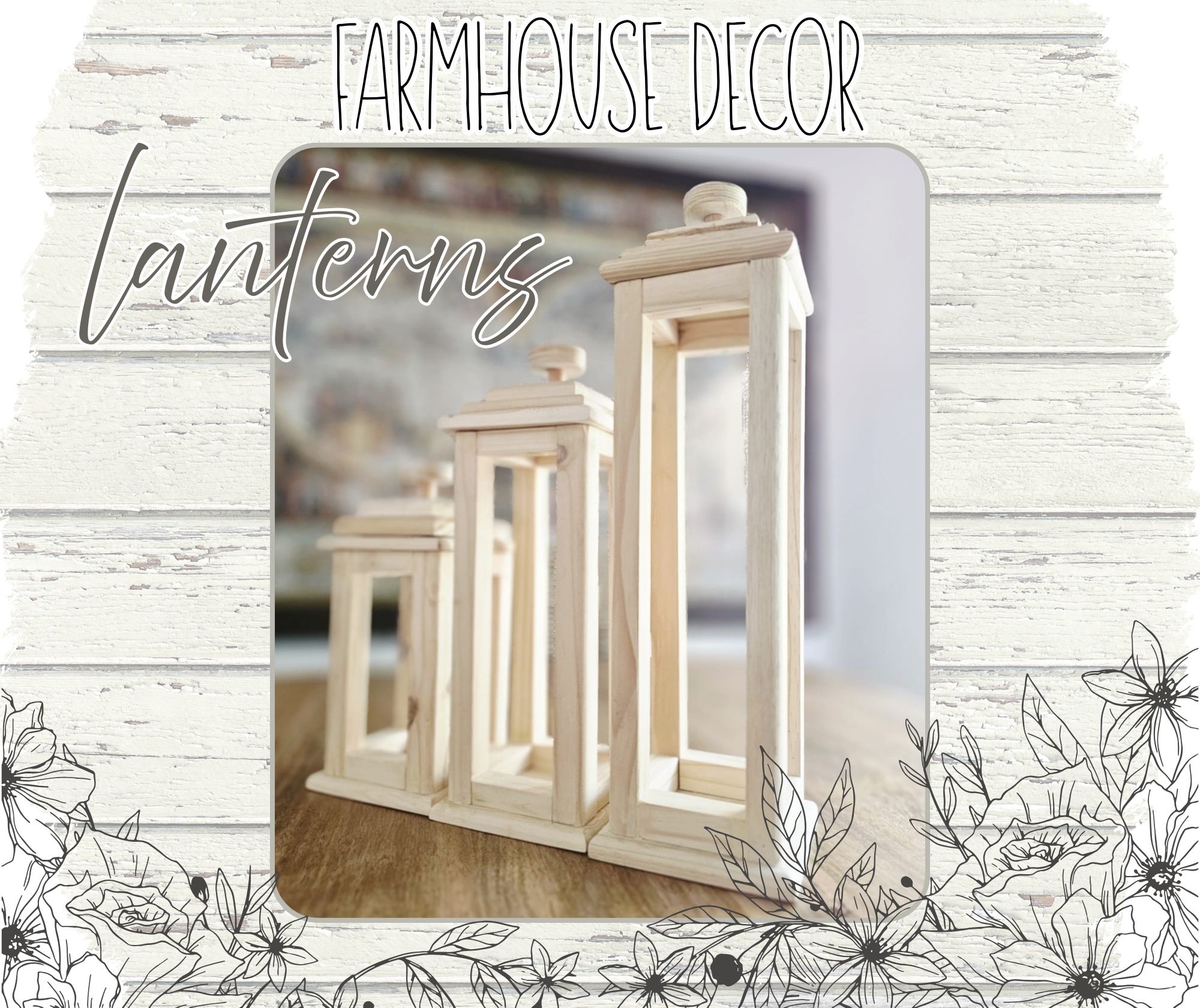 Farmhouse Decor - Lanterns - Image 2