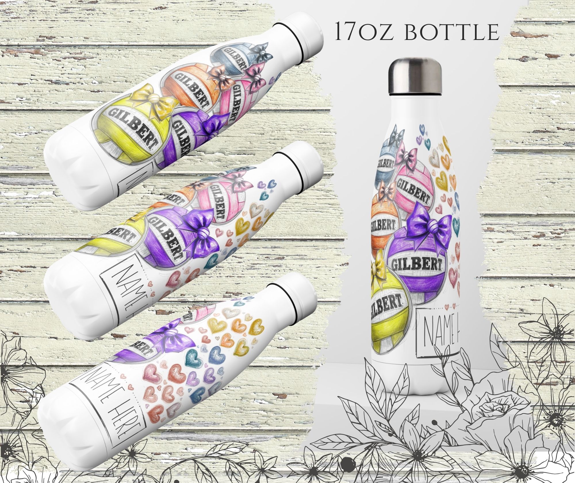 500ml - Netbal Theme - Image 4