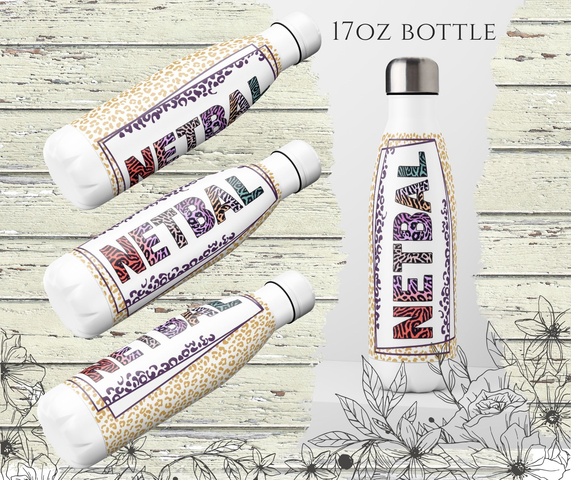 500ml - Netbal Theme - Image 3