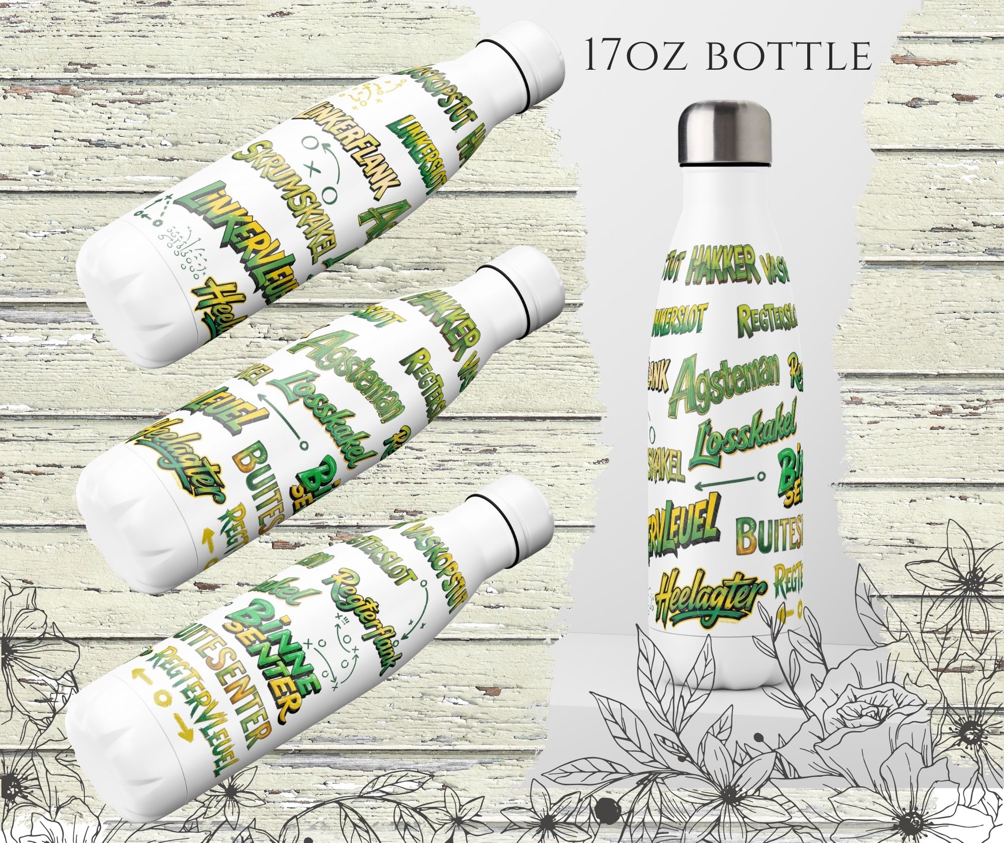 500ml - Rugby Theme - Image 3