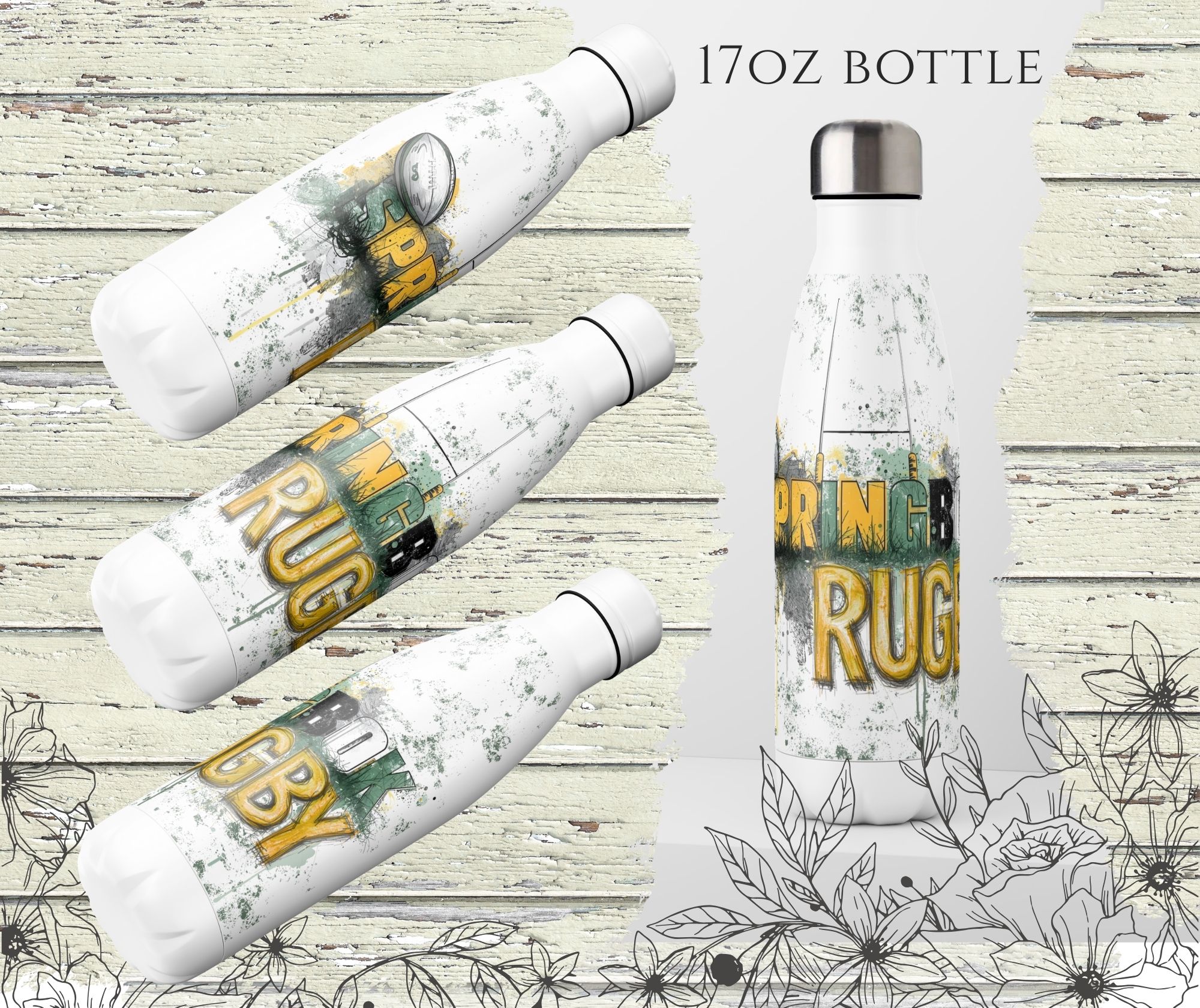 500ml - Rugby Theme - Image 2